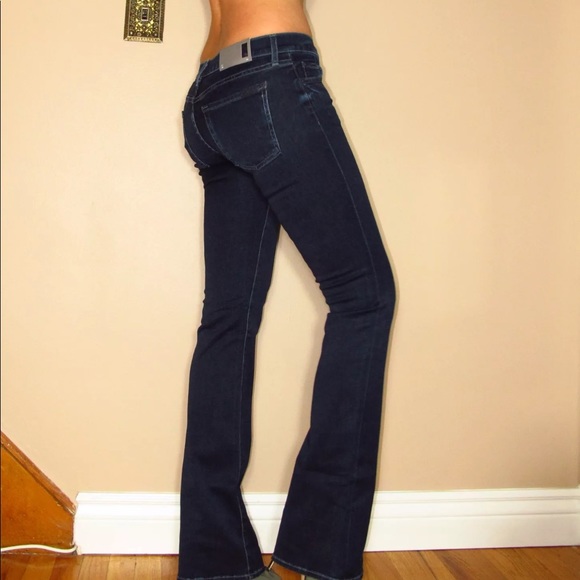 🆕 7 For All Mankind Skinny Bootcut Dark jeans - Picture 4 of 8